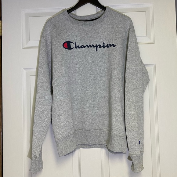 Grey champion crew neck - Picture 1 of 1